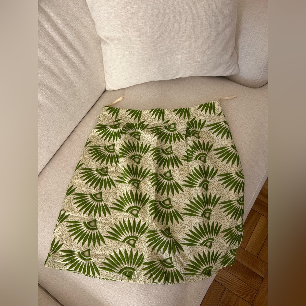 Antonio Melanie Palm Skirt